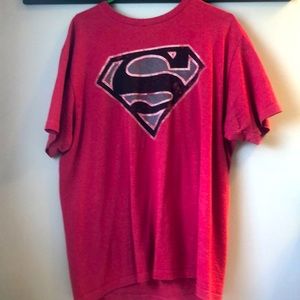 Cotton/poly Superman tee-shirt